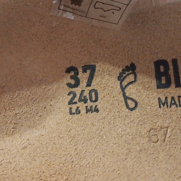 Birkenstock Gizeh Birko-Flor- Metallic Stones. Size 6 - Picture 10 of 12